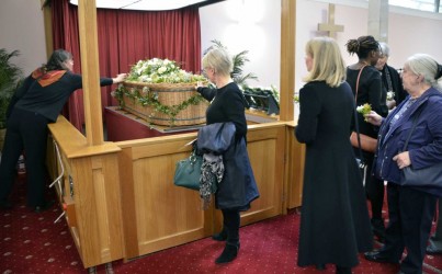 Karen’s funeral
