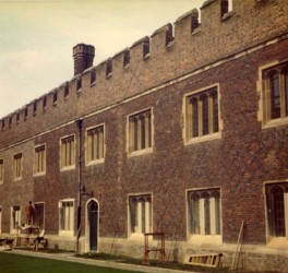 Apartment 22 at Hampton Court Palace, where the TCC was housed