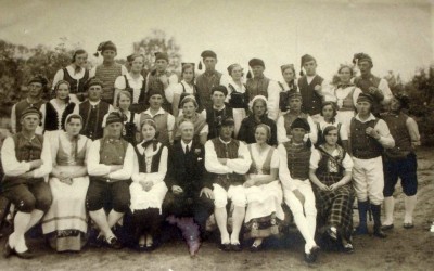 Danish national costumes, c. 1935