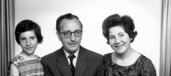 Family portrait: Katrina, Norman and Karen, c. 1959