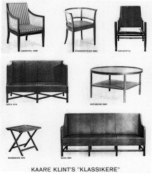 Kaare Klint’s ‘Klassikere’ furniture designs