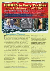 Early Textiles Study Group conference dedicated to Karen